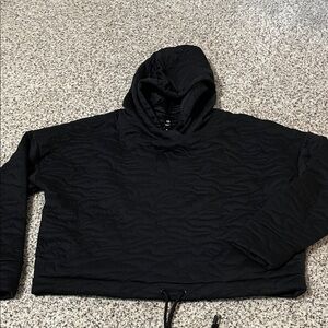 Black Quilted Gap women’s hoodie size medium